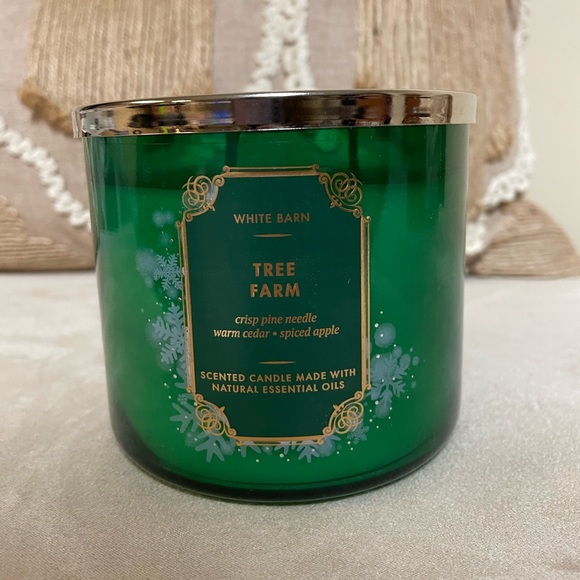 Bath & Body Works Accents Tree Farm Bath And Body Works 3 Wick